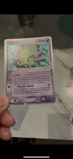 PokÃ©mon TCG Celebi EX Ultra Rare Holo Card 17/17 Pop Series 2 Promo - Image 5
