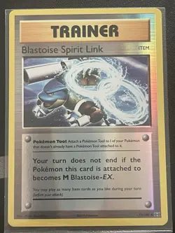 Pokemon XY Evolutions M Blastoise EX Full Art Holo Card 102/108 NM CONDITION - Image 8