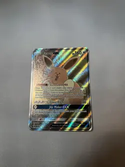 Pokemon Eevee GX Full Art Holo Black Star Promo Card SM233 - Image 1