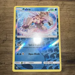 Pokemon Card Palkia Shining Legends Reverse Holo Rare 24/73 Near Mint - Image 2