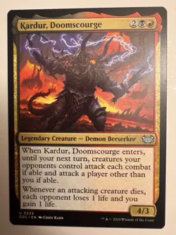 Kardur, Doomscourge #223 (NM) Duskmourn DSC Magic MTG - Image 1