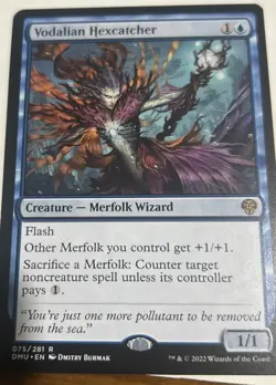 Vodalian Hexcatcher #75 (NM) Dominaria United DMU Magic MTG - Image 1