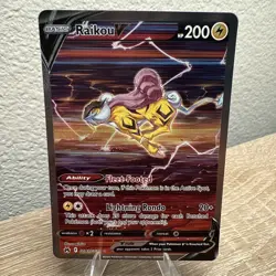 Pokemon TCG Raikou V GG41/GG70 Crown Zenith Galarian Gallery  - Image 6