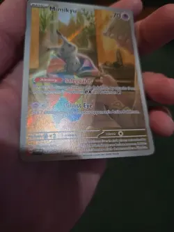 Pokemon TCG - Mimikyu SVP 075 Scarlet & Violet Black Star Promo Paldean Fates NM - Image 4