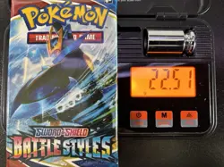 Pokemon Battle Styles Booster Pack Sealed 22.51g 3.71mm - Image 1