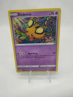 Dedenne SWSH: Sword & Shield Promo Cards SWSH080 Near Mint NM Cosmos Holo Rare - Image 1
