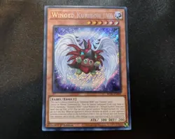 Winged Kuriboh LV6 BLTR-EN001 Secret Rare 1st Edition Yugioh Card NM - Image 1