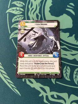 Leia Organa 362 Hyperspace NON Foil Legends Of The Force LOF Star Wars Unlimited - Image 3