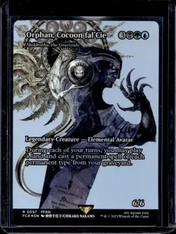 2025 Magic The Gathering Final Fantasy Orphan Cocoon Fal'Cie Rare #0057 - Image 3