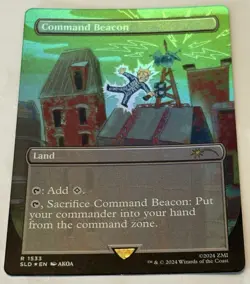 Command Beacon (Rainbow Foil) Secret Lair Drop Foil - Image 2