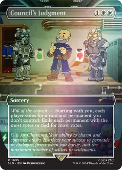 Council's Judgment (Rainbow Foil) Secret Lair Drop Foil - Image 1