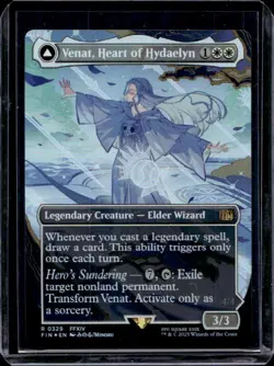 2025 Magic MTG Final Fantasy Venat Heart of Hydaelyn the Mothercrystal Rare 0329 - Image 3