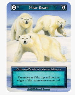 Polar Bears (FOIL) Ordinary Beta Sorcery - Image 2
