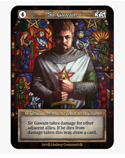 Sir Gawain FOIL Unique Arthurian Legends Sorcery - Image 2