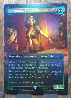 Cleopatra, Exiled Pharaoh (Borderless) Universes Beyond: Assassin's Creed Foil - Image 6