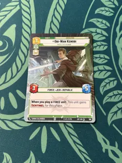 Obi-Wan Kenobi 360 Hyperspace NON Foil Legends Of The Force LOF Star Wars SWU - Image 3