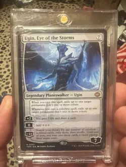 MTG Magic 0001 Ugin Eye of the Storms Mythic Card TDM Tarkir Chase Dragonstorm - Image 1