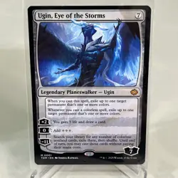 MTG Magic 0001 Ugin Eye of the Storms Mythic Card TDM Tarkir Chase Dragonstorm - Image 3