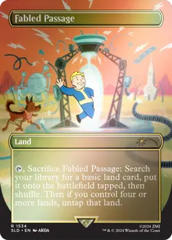Fabled Passage (1534) (Rainbow Foil) Secret Lair Drop Foil - Image 1