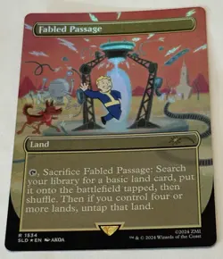 Fabled Passage (1534) (Rainbow Foil) Secret Lair Drop Foil - Image 4