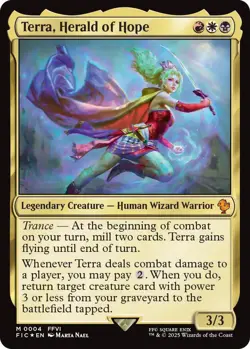 Terra, Herald of Hope Commander: Final Fantasy Foil - Image 1