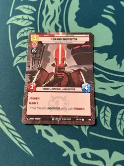 Grand Inquisitor 396 Hyperspace NON Foil Legends Of The Force LOF Star Wars SWU - Image 1