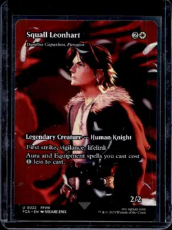 2025 Magic The Gathering Final Fantasy Squall Leonhart Borderless #0022 - Image 3