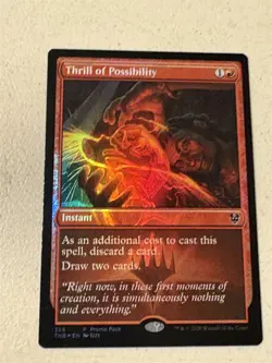 mtg foil promo pack Thrill of Possibility, Theros Beyond Death, unplayed - Image 2