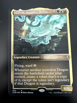 MTG - Miirym, Sentinel Wyrm (Foil Etched) Battle for Baldur's Gate Foil - 542 - Image 4