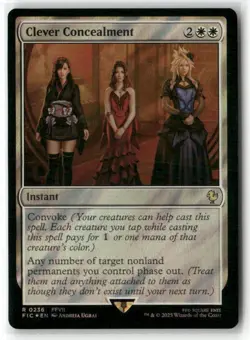 Clever Concealment Commander: Final FantasySurge Foil MAGIC MTG NM - Image 2