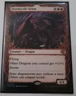 Mtg - Stormscale Scion *Showcase* - Image 3