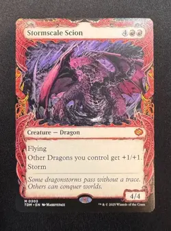 Stormscale Scion - Showcase - MTG #0303 - Tarkir TDM - NM / MINT - Image 1