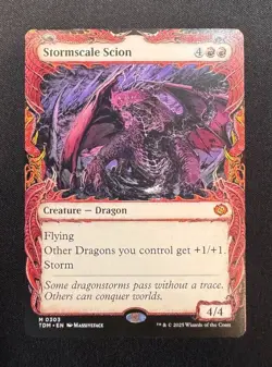 Stormscale Scion - Showcase - MTG #0303 - Tarkir TDM - NM / MINT - Image 2
