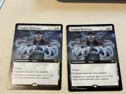 2 x mtg borderless Tempest Technique, Tarkir Dragonstorm commander, unplayed - Image 2