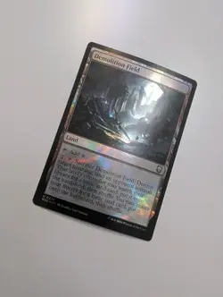 MTG - Demolition Field (Ripple Foil) - Commander: Modern Horizons 3 NM/M Cond - Image 6