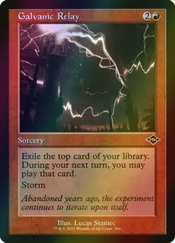 MTG Galvanic Relay Foil ** Modern Horizons 2 ** English (NM) - Image 1
