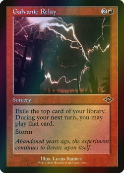 MTG Galvanic Relay Foil ** Modern Horizons 2 ** English (NM) - Image 3