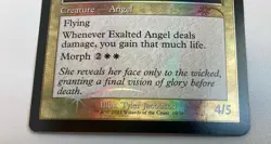 Magic MTG 30th Anniversary Promos Exalted Angel #10/30 Promo Foil TCG CCG LP - Image 3