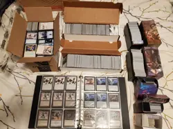 MASSIVE MTG COLLECTION 1000+ cards, Rares, Mythics, one binder ~32LBS Package - Image 17