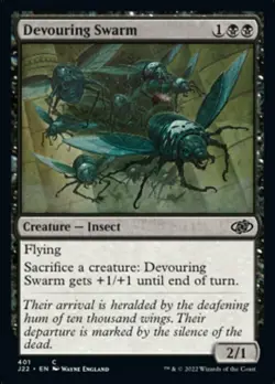 x4 Devouring Swarm C MTG Jumpstart 2022 M/NM, English - Image 2