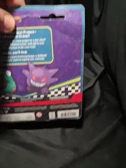 Pokemon 2024 Back To School Eraser Blister GENGAR w/ 2 Sealed Booster Packs NEW! - Image 7