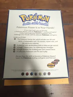 Pokemon Gotta Catch Em All Trading Card Game Vintage Starter Gift Box, Open/Used - Image 6