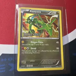 Rayquaza (Stamped) - 11/20 - Dragon Vault - Holo Rare Pokémon Card - LP To NM - Image 1
