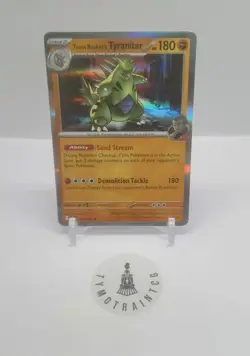 Team Rocket's Tyranitar 096/182 Sv10: Destined Rivals Holo - Image 4