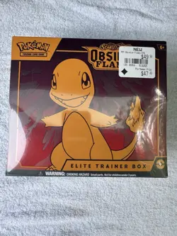 Pokemon TCG SV Obsidian Flames ETB Elite Trainer Box New Factory Sealed - Image 7