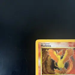 Pokémon TCG Moltres Fossil 12/62 Holo 1999-2000 Wizards Base Set Copyright Holo - Image 3