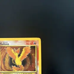 Pokémon TCG Moltres Fossil 12/62 Holo 1999-2000 Wizards Base Set Copyright Holo - Image 4