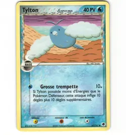 Pokemon French Swablu δ 65/101 Dragon Frontiers HP Non-holo Card - Image 1