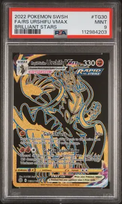 Rapid Strike Urshifu VMAX (Secret) TG30/TG30 Swsh09: Brilliant Stars Trainer Gallery Holo - Image 5