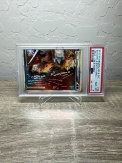2010 Pokemon Heartgold & Soulsilver Unleashed Suicune & Entei Legend Holo PSA 8 - Image 1
